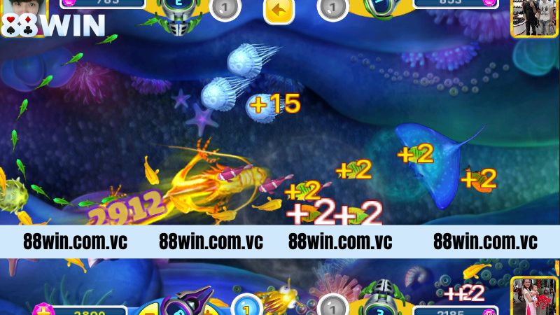 Bắn Cá Ăn Xu 88Win - Hành Trình Khám Phá Đại Dương Huyền Bí 3 Các phòng chơi bắn cá ăn xu 88Win
